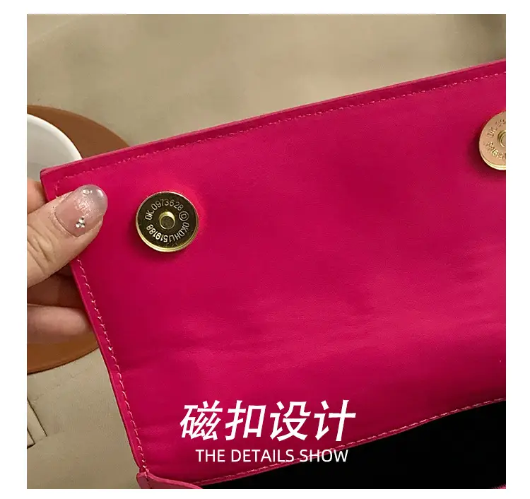 Women's Black Chain Shoulder Bag 2024 Spring Summer — feature 8
