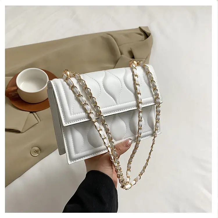 Women's Black Chain Shoulder Bag 2024 Spring Summer - Image 2