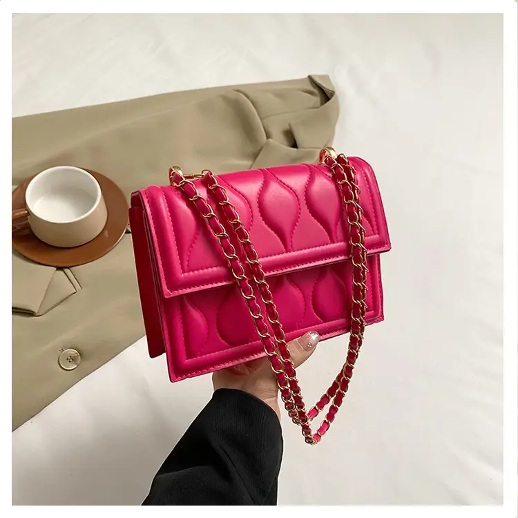 Women's Black Chain Shoulder Bag 2024 Spring Summer - Image 4