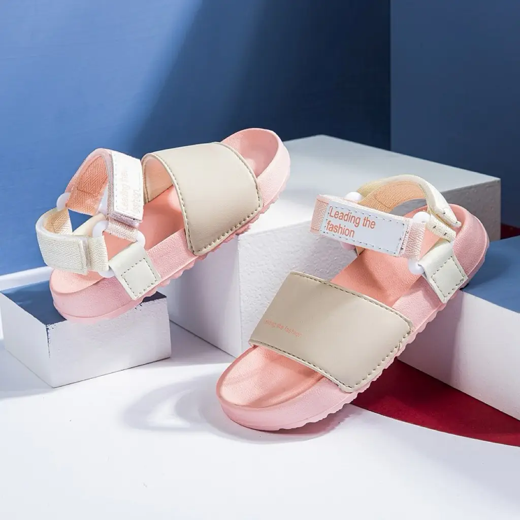 White EVA Casual Sandals for Boys Girls Summer