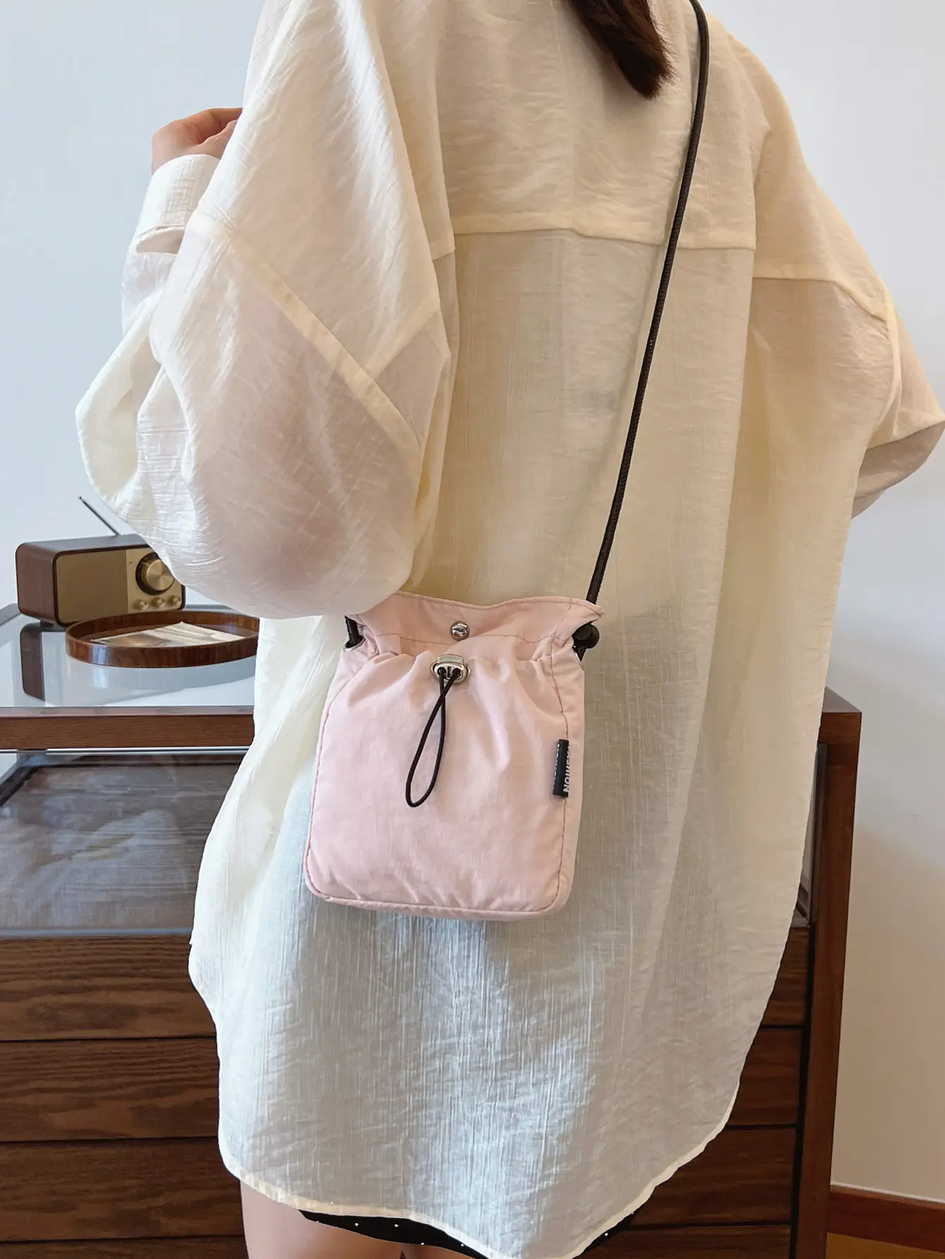 Crossbody Mini Phone Bag Women's Cloth Oxford Summer 2024 - Image 5