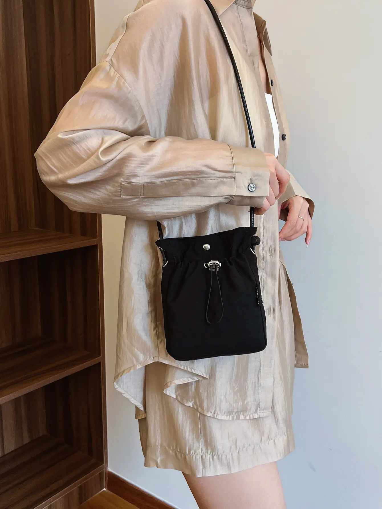 Crossbody Mini Phone Bag Women's Cloth Oxford Summer 2024 - Image 7