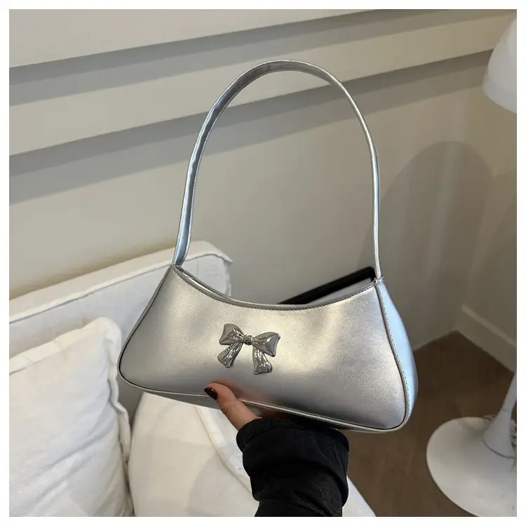 Silver Bow Crossbody Bag for Women 2024 — feature 8
