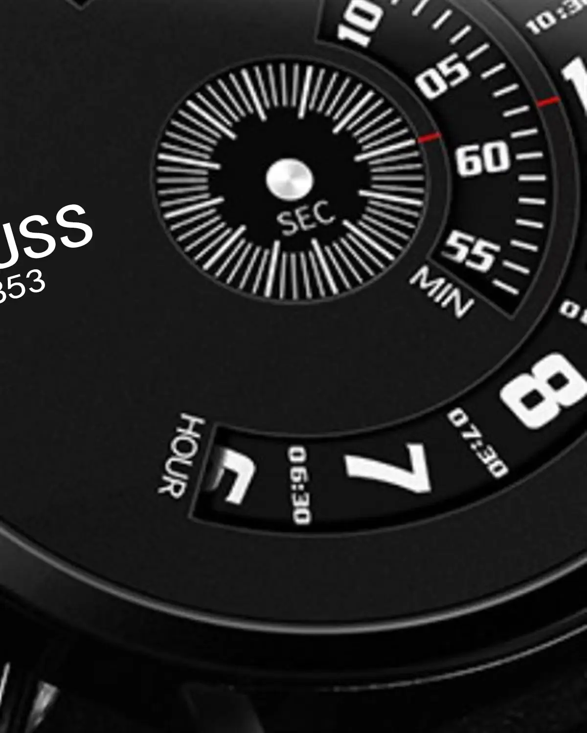 Men's Black Ultra-Thin Quartz Watch with Japanese Style Design — feature 24