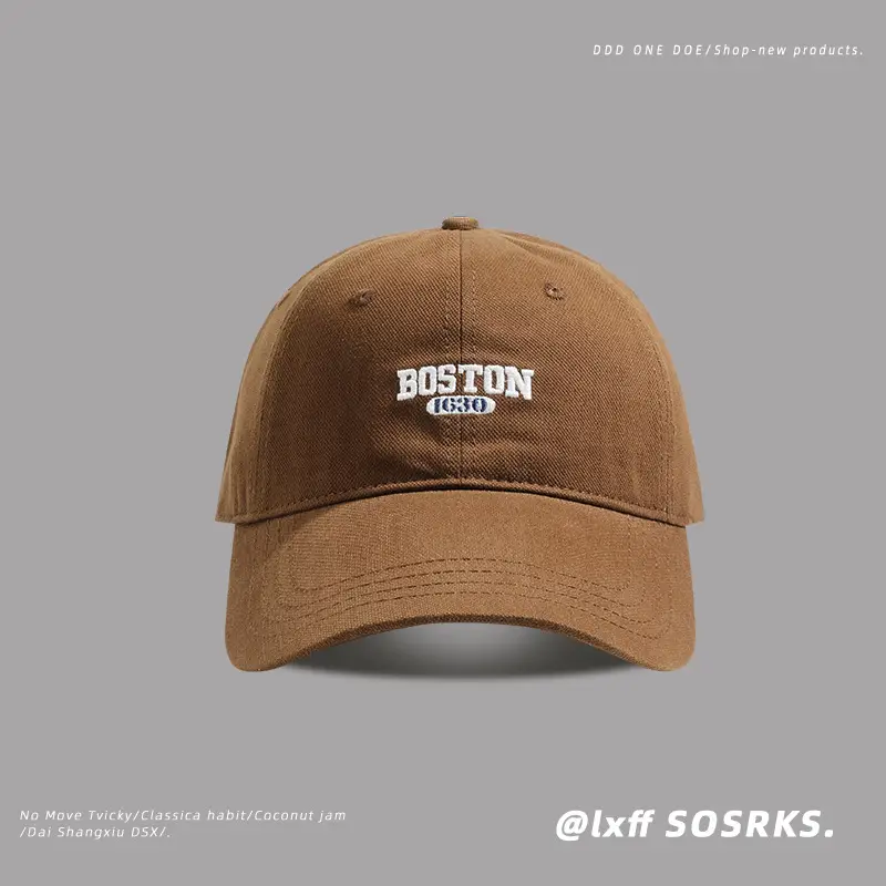 Boston Logo Baseball Cap Women Small - Image 4
