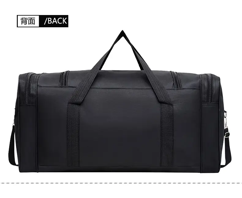 Men's Super Large Travel Bag Blue Black Sports Design — feature 27