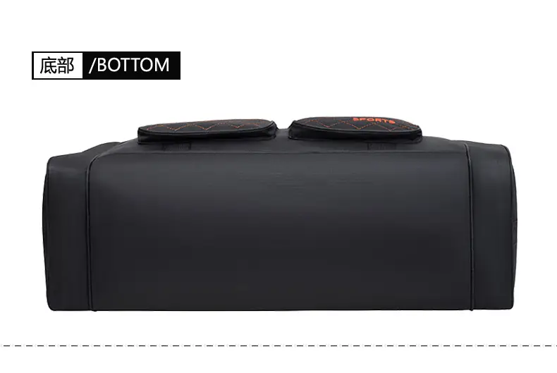 Men's Super Large Travel Bag Blue Black Sports Design — feature 28
