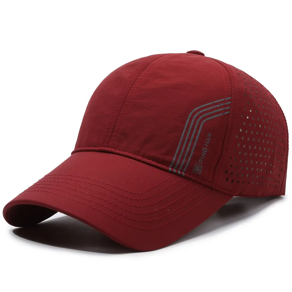 Men Women Travel Suncap Black Mesh Cap