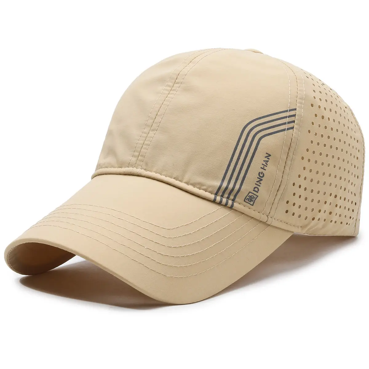 Men Women Travel Suncap Black Mesh Cap