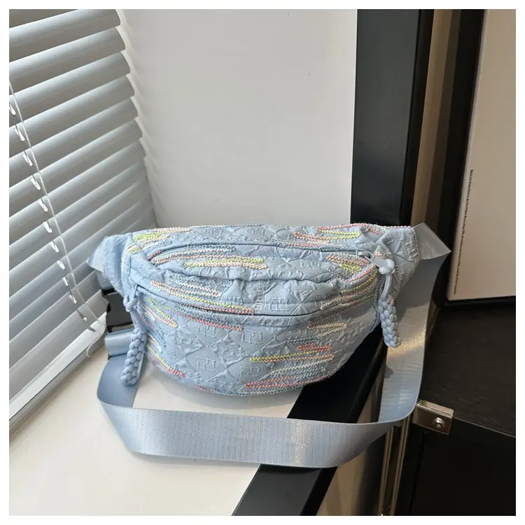 Women's Rainbow Embroidered Shoulder Bag 2024 — feature 13