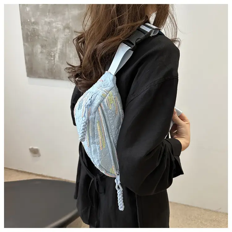 Women's Rainbow Embroidered Shoulder Bag 2024 — feature 15