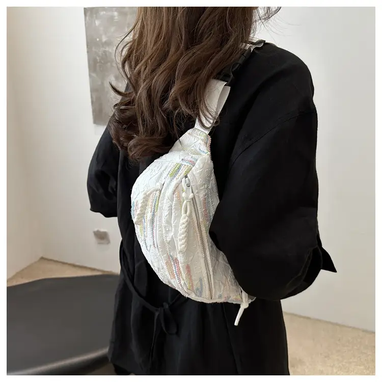 Women's Rainbow Embroidered Shoulder Bag 2024 — feature 19