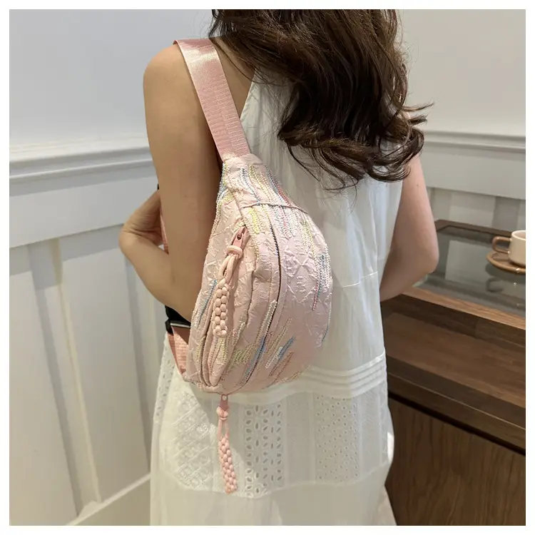 Women's Rainbow Embroidered Shoulder Bag 2024 — feature 24