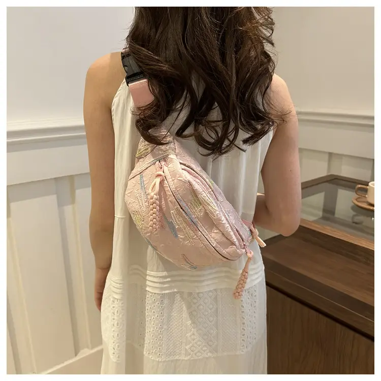 Women's Rainbow Embroidered Shoulder Bag 2024 — feature 25