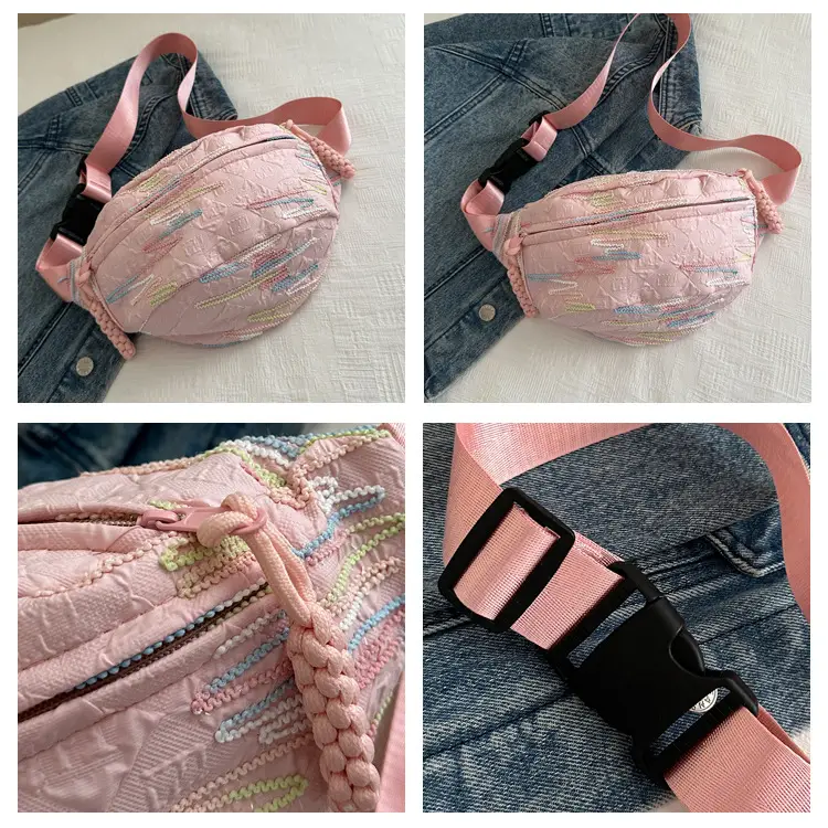 Women's Rainbow Embroidered Shoulder Bag 2024 — feature 9