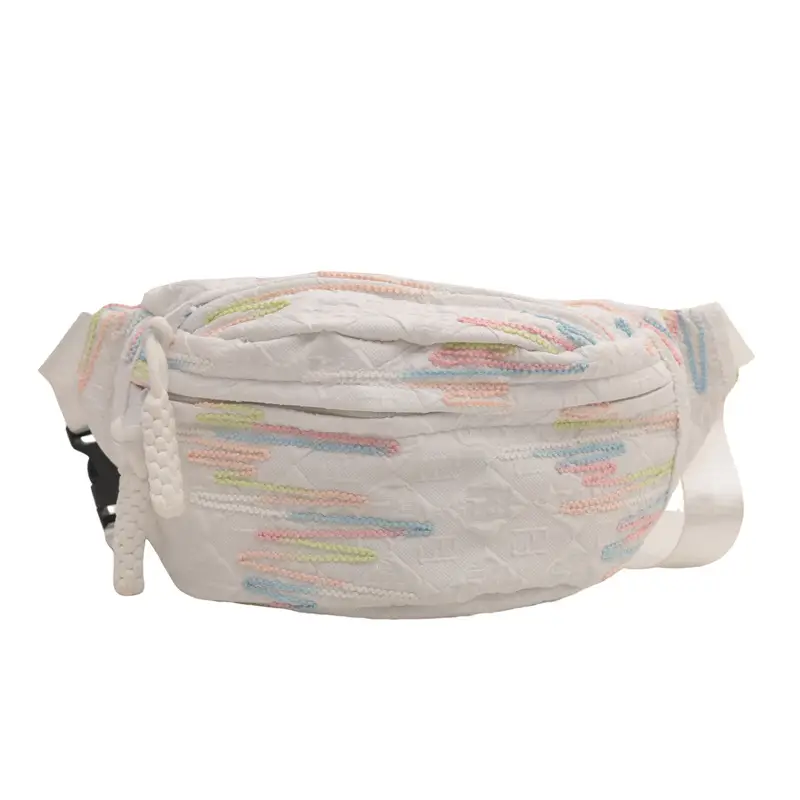 Women's Rainbow Embroidered Shoulder Bag 2024 - Image 2