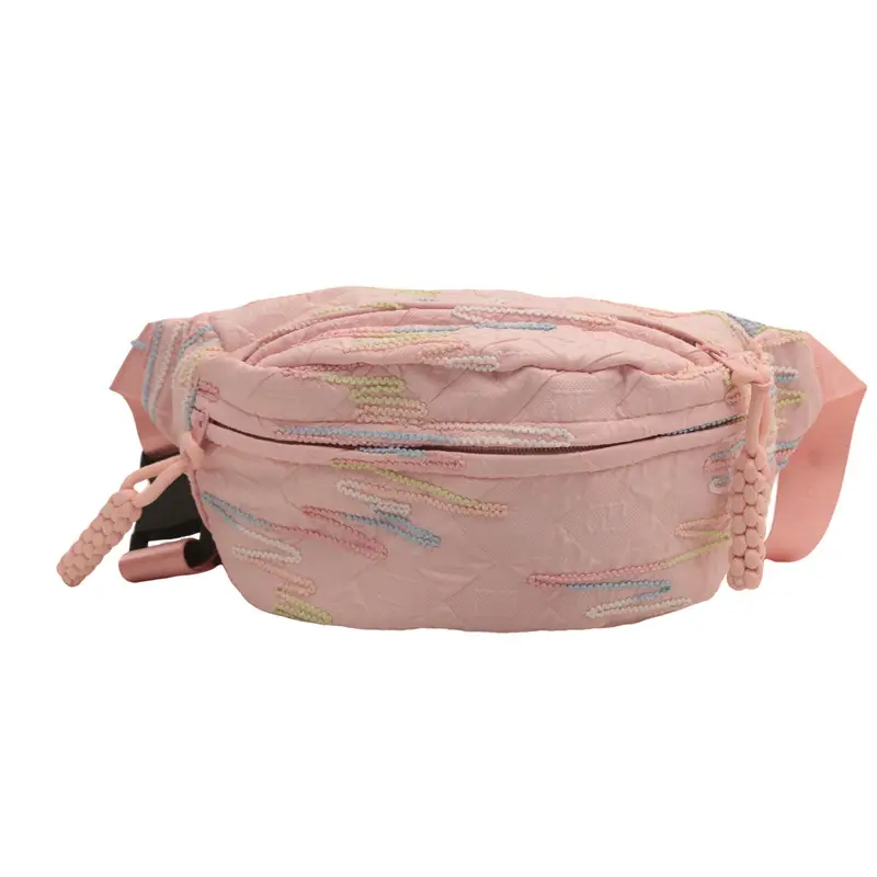 Women's Rainbow Embroidered Shoulder Bag 2024 - Image 3