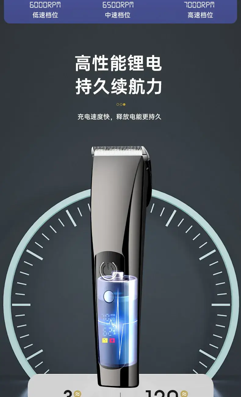 Electric Hair Clipper for Men with Precision Blades — feature 16