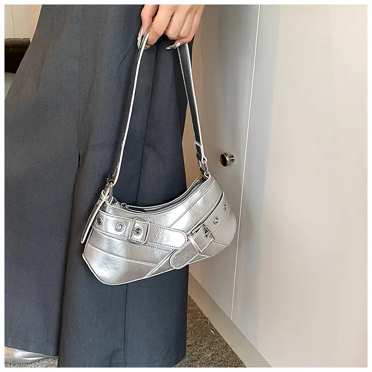 2024 Women's Crossbody Bag with White Leather Strap — feature 15