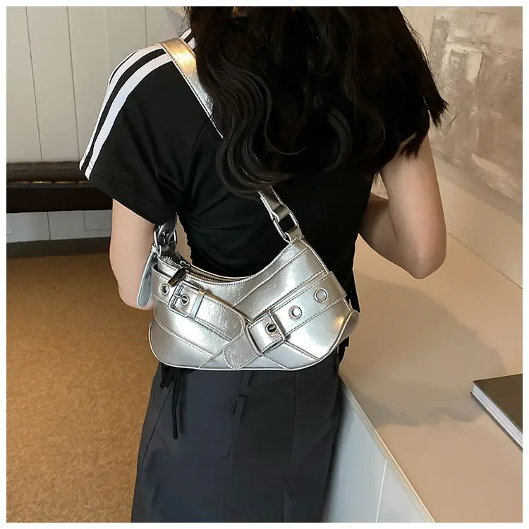2024 Women's Crossbody Bag with White Leather Strap — feature 20