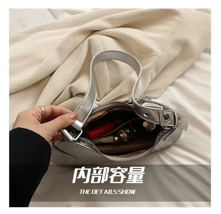 2024 Women's Crossbody Bag with White Leather Strap — feature 8