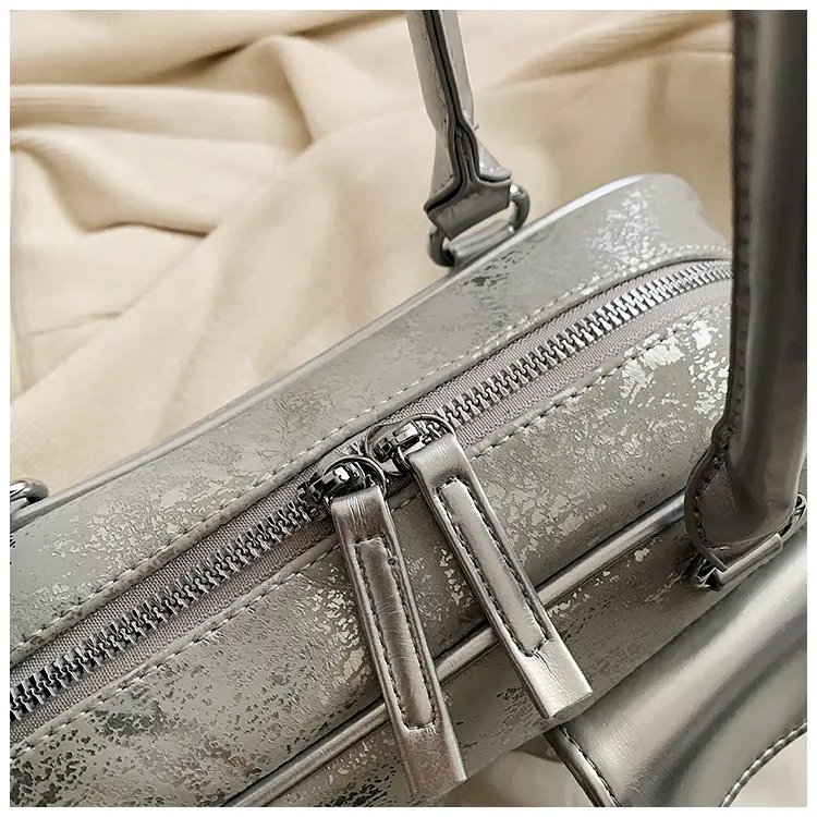Women Vintage Silver Underarm Bag Large Capacity Shoulder Crossbody — feature 38