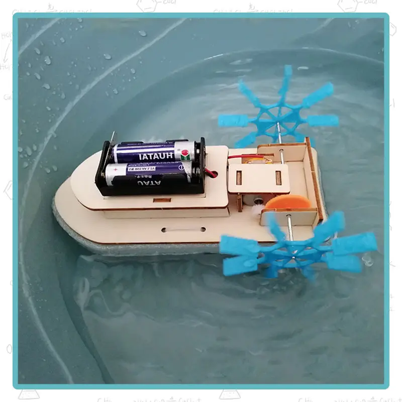 Ming Ships Early Childhood Scientific Equipment Exploration STEAM Technology Making Children's Educational DIY Teaching Acids Experimental Model