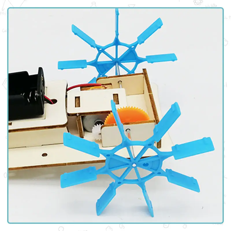 Ming Ships Early Childhood Scientific Equipment Exploration STEAM Technology Making Children's Educational DIY Teaching Acids Experimental Model — feature 7