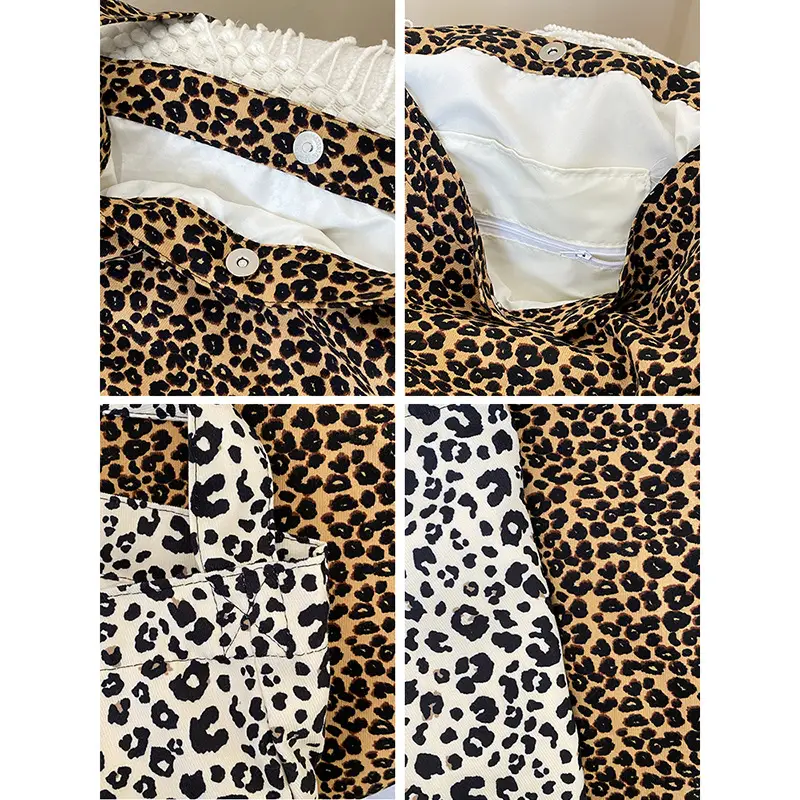 Modern Leopard Print Crossbody Bag for Women - Image 6