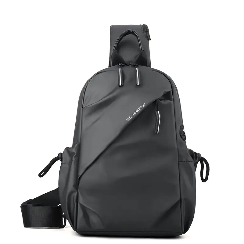 Men's Water Repellent Crossbody Backpack Green - Image 2