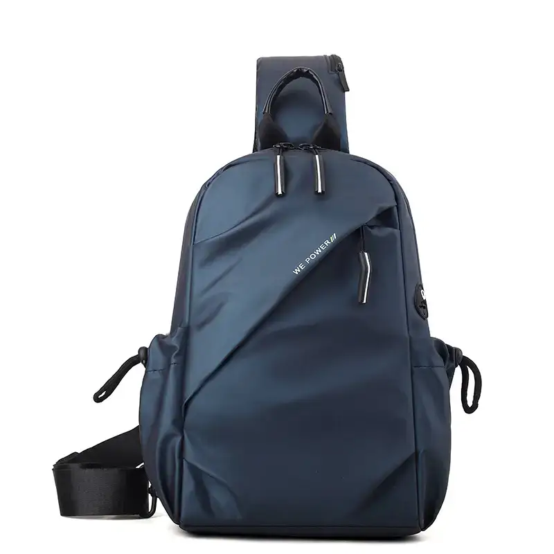 Men's Water Repellent Crossbody Backpack Green - Image 3