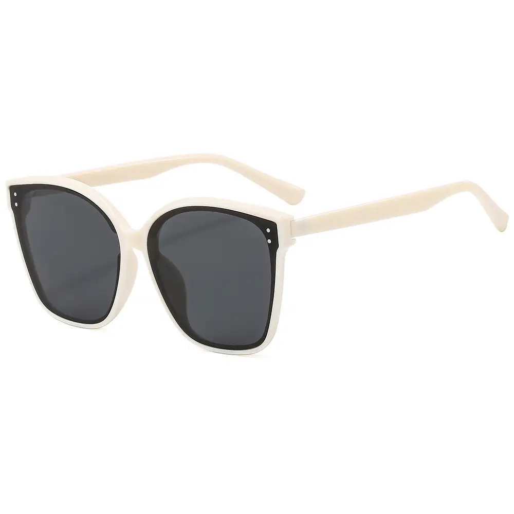 Polarized Sunglasses Black Anti-UV Big Face Slimming - Image 2