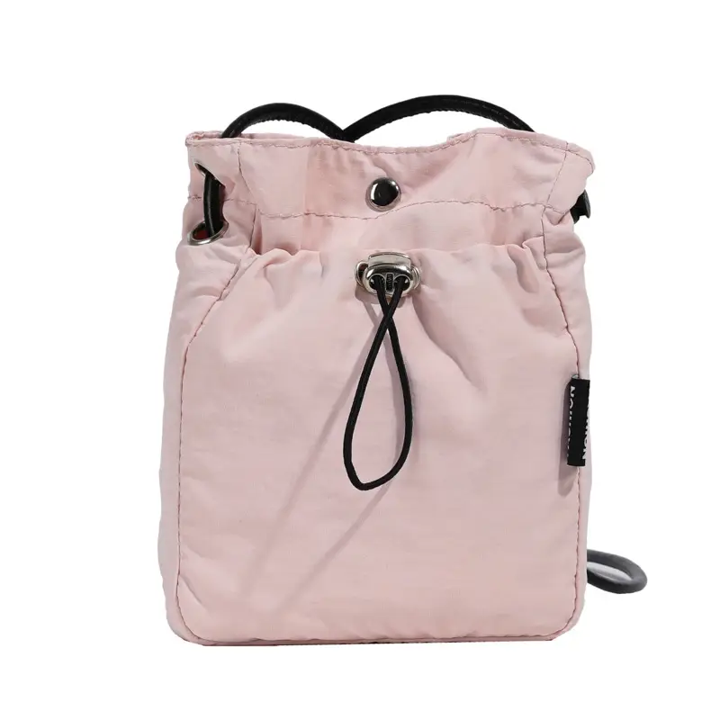 2024 Black Mini Phone Bag Women Drawstring Canvas - Image 8