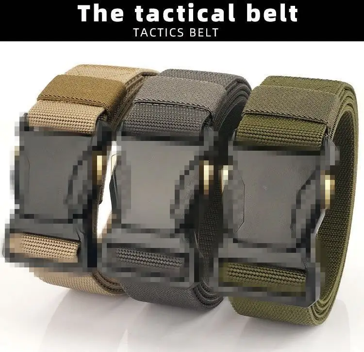Tactical Quick Release Belt with Nylon Woven Elastic — feature 7