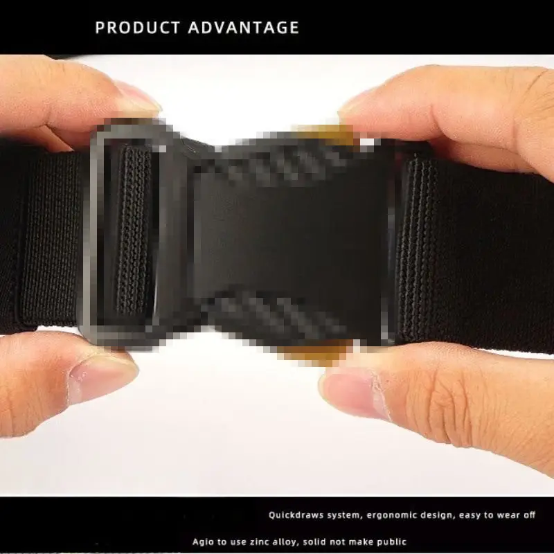 Tactical Quick Release Belt with Nylon Woven Elastic — feature 9