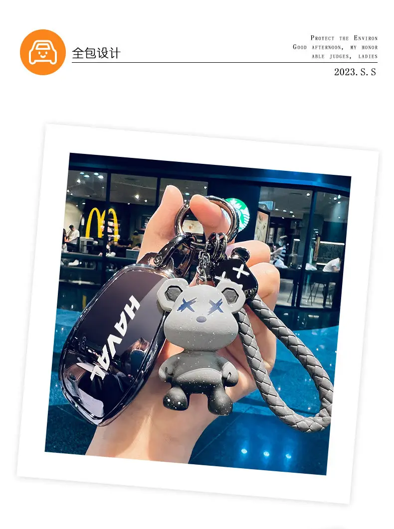 Haval Keychain Set 2023 Black Xiangxiang Brand — feature 4