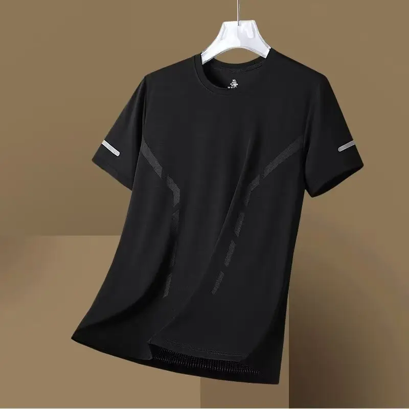 Men Grey Mesh T-Shirt 5°C Cooling - Image 3