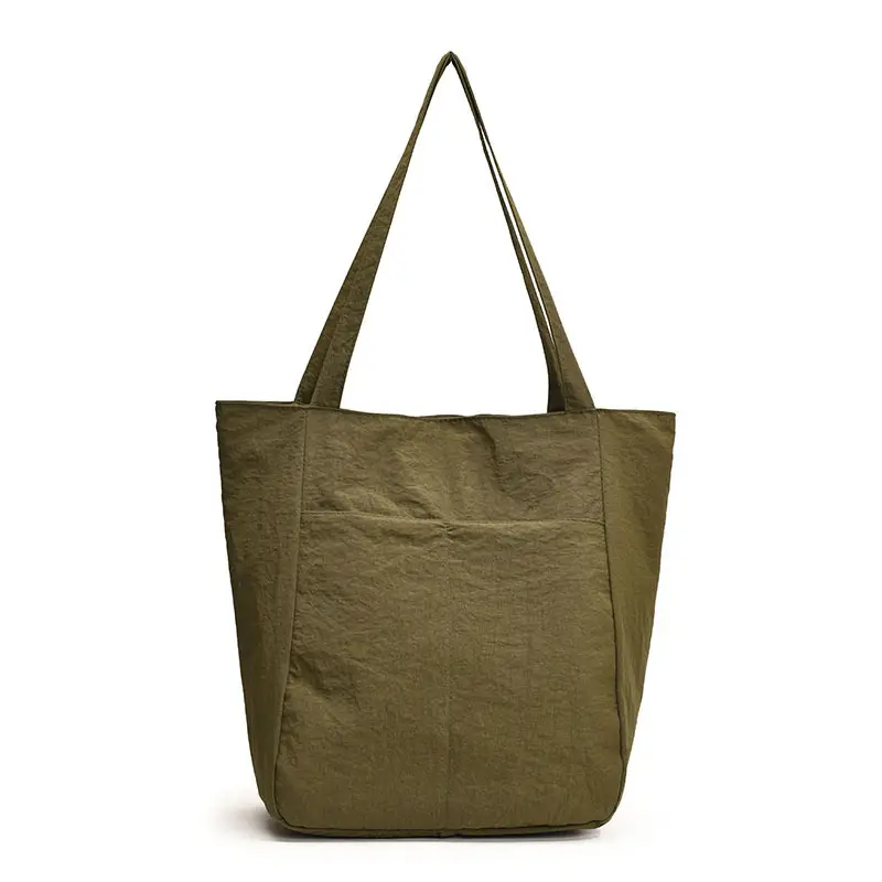 2024 Large Capacity Oxford Cloth Tote Bag Grey - Image 4
