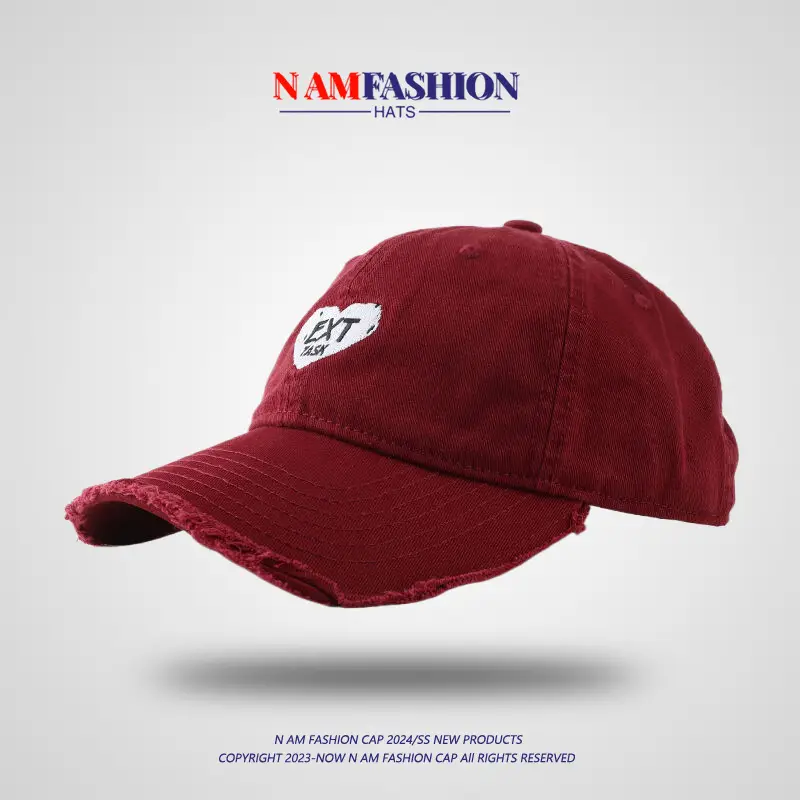Men Women Navy Blue Retro Baseball Cap with Sunscreen - Image 10