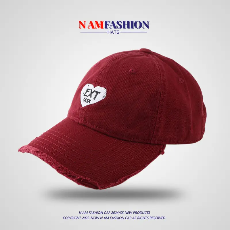 Men Women Navy Blue Retro Baseball Cap with Sunscreen — feature 9