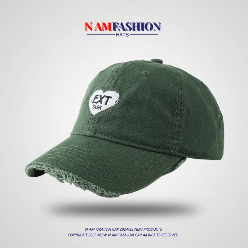 Men Women Navy Blue Retro Baseball Cap with Sunscreen - Image 5