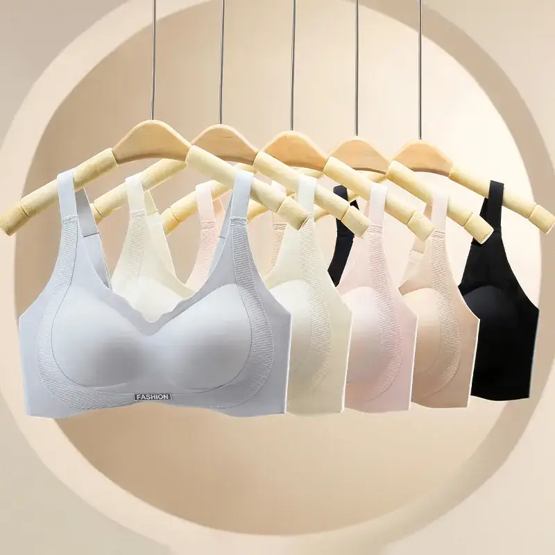 Anti-sagging Pull-Up Underwear Ladies Solid Color No Steel Ring - Image 8