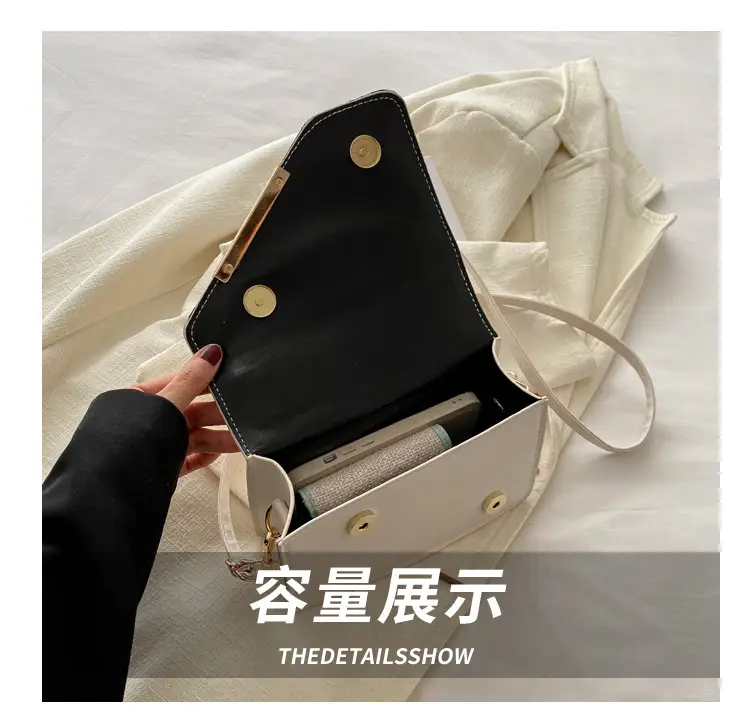 Women Rhombic Shoulder Bag Light Blue 2024 Spring — feature 7
