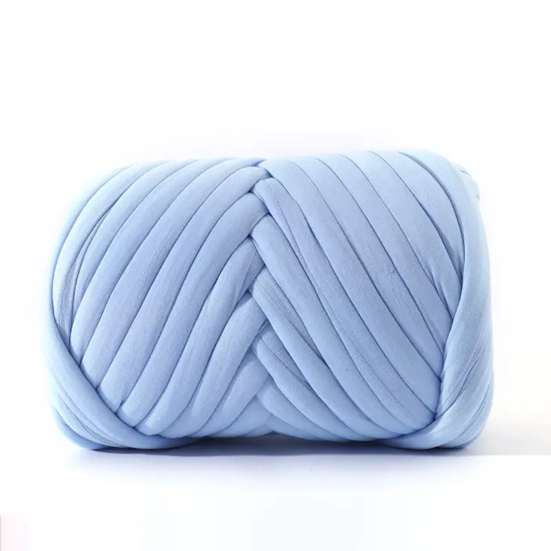 Cross-Border Icelandic Thread Wool DIY Slippers Bag High Elastic Filled Wool Crown Heart Yarn Crown Heart Cotton Special Coarse Cloth Strip