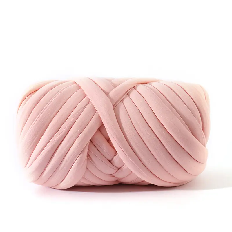 Cross-Border Icelandic Thread Wool DIY Slippers Bag High Elastic Filled Wool Crown Heart Yarn Crown Heart Cotton Special Coarse Cloth Strip