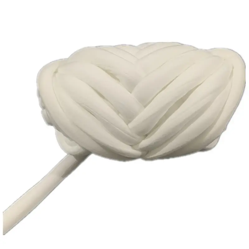 Cross-Border Icelandic Thread Wool DIY Slippers Bag High Elastic Filled Wool Crown Heart Yarn Crown Heart Cotton Special Coarse Cloth Strip
