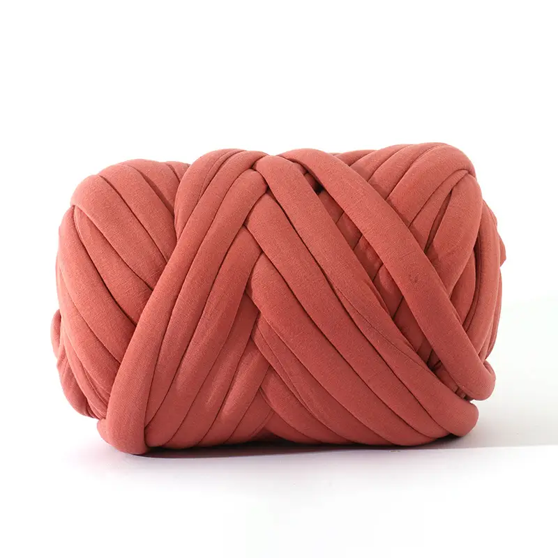 Cross-Border Icelandic Thread Wool DIY Slippers Bag High Elastic Filled Wool Crown Heart Yarn Crown Heart Cotton Special Coarse Cloth Strip