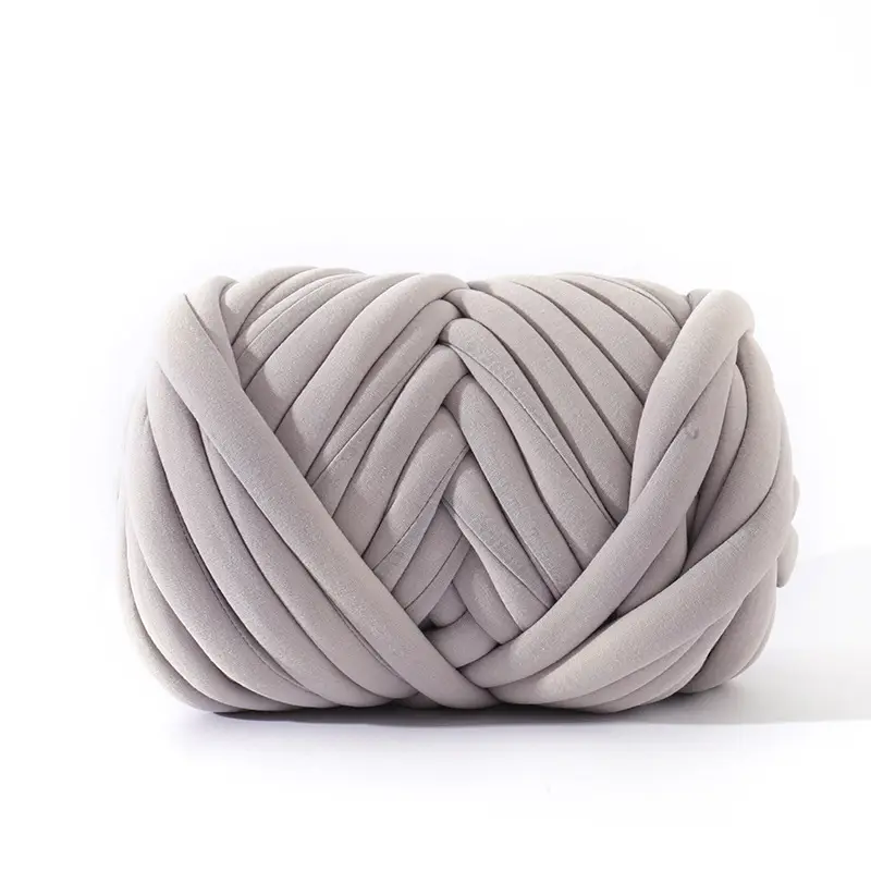 Cross-Border Icelandic Thread Wool DIY Slippers Bag High Elastic Filled Wool Crown Heart Yarn Crown Heart Cotton Special Coarse Cloth Strip
