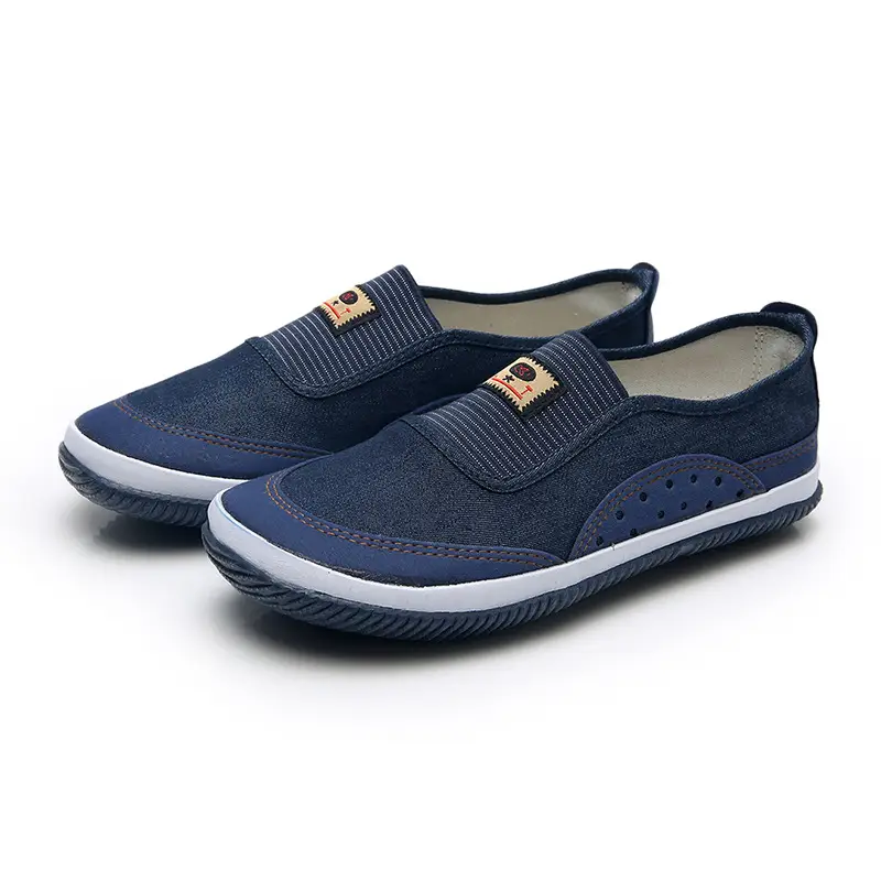 Red Slip-On Women's Casual Shoes Soft Sole Breathable