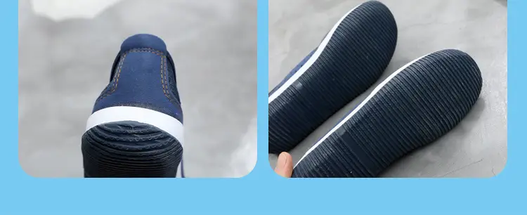Red Slip-On Women's Casual Shoes Soft Sole Breathable — feature 19